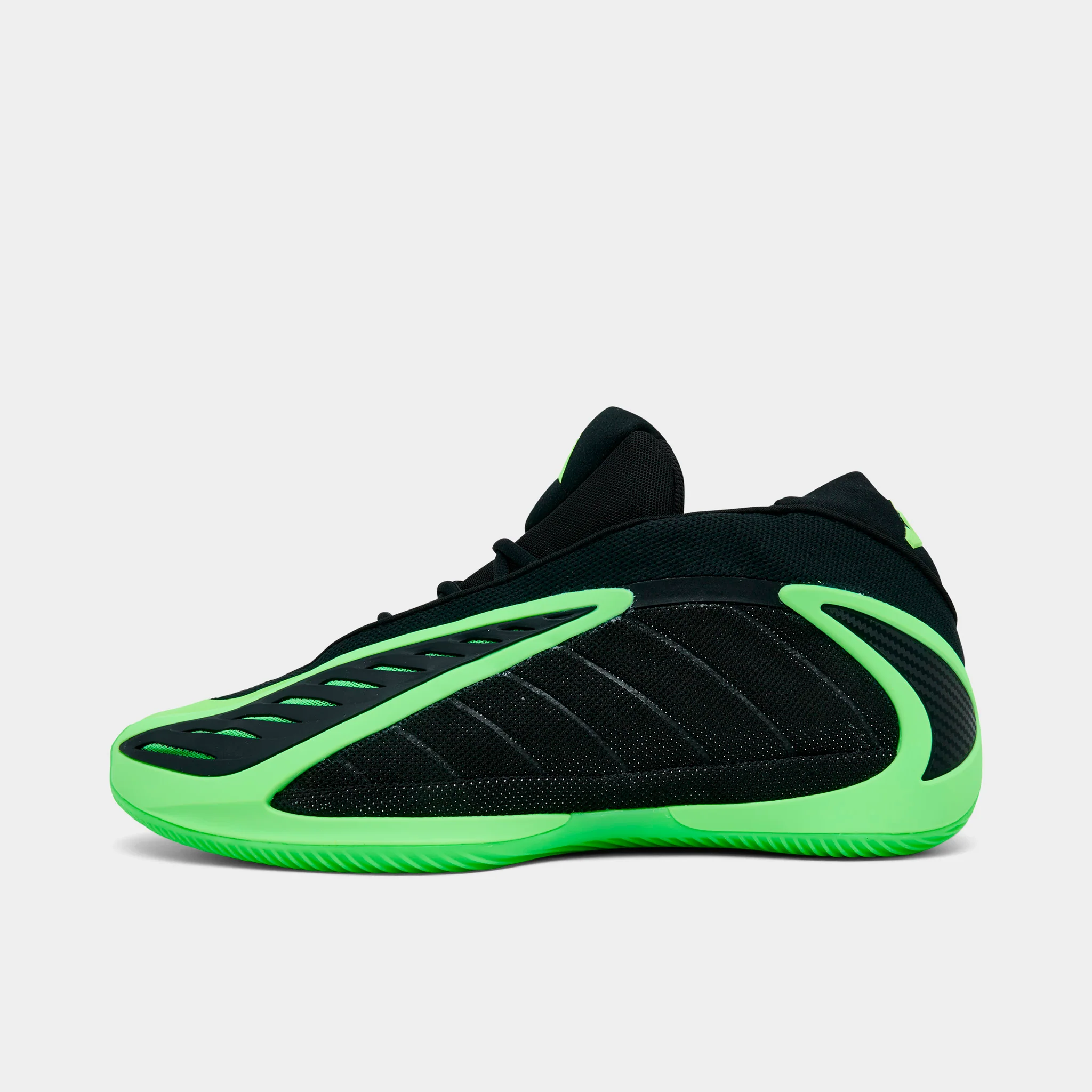 adidas Anthony Edwards 2 Black / Lime Burst - Black