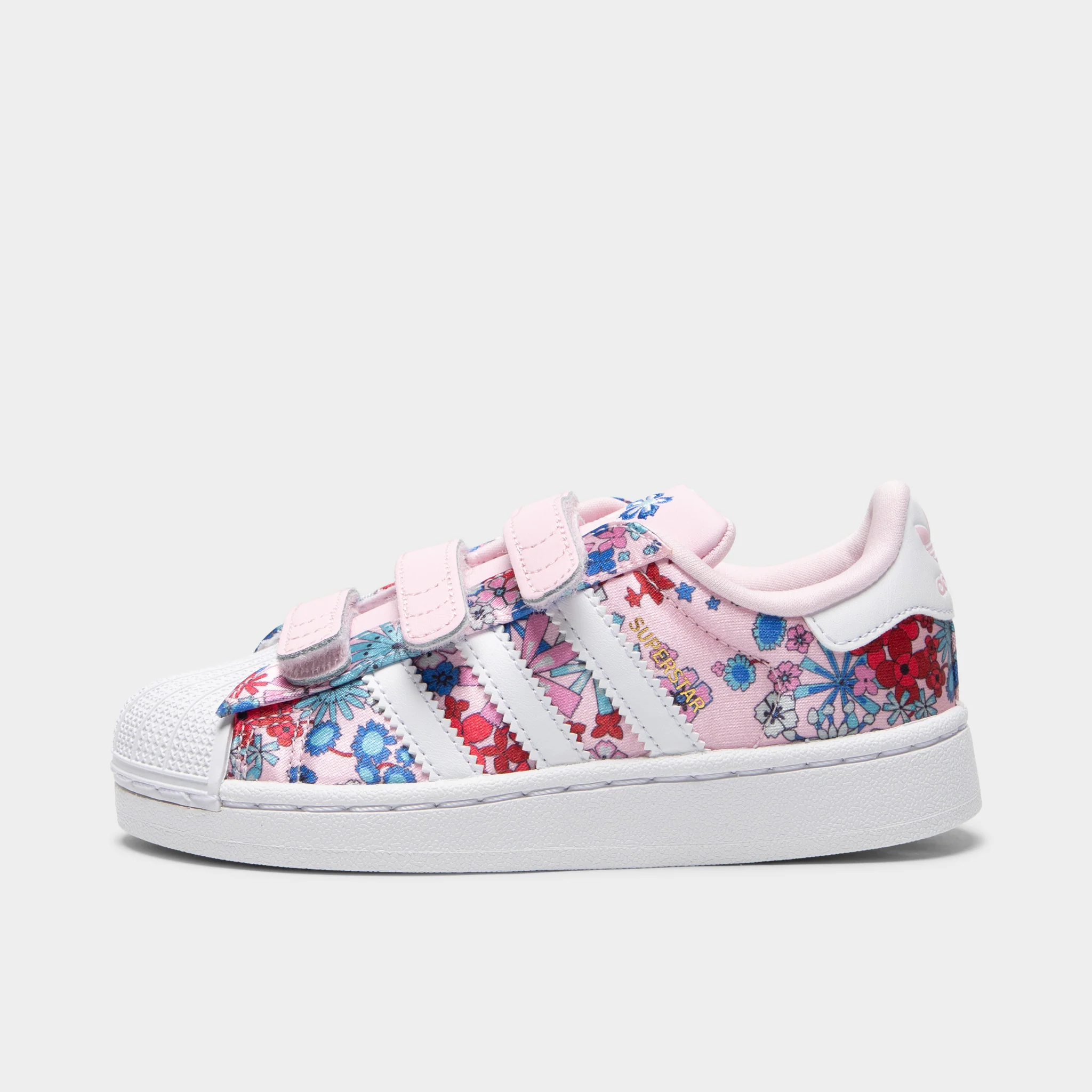 adidas Children's Superstar 2 Clear Pink / White - Light Pink