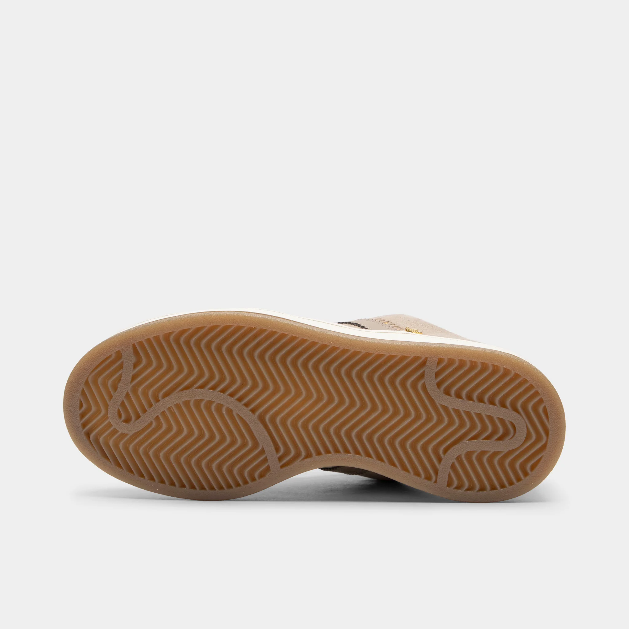 adidas Juniors' Campus 00s Trace Khaki / Chalky Brown - Off White - Image 6