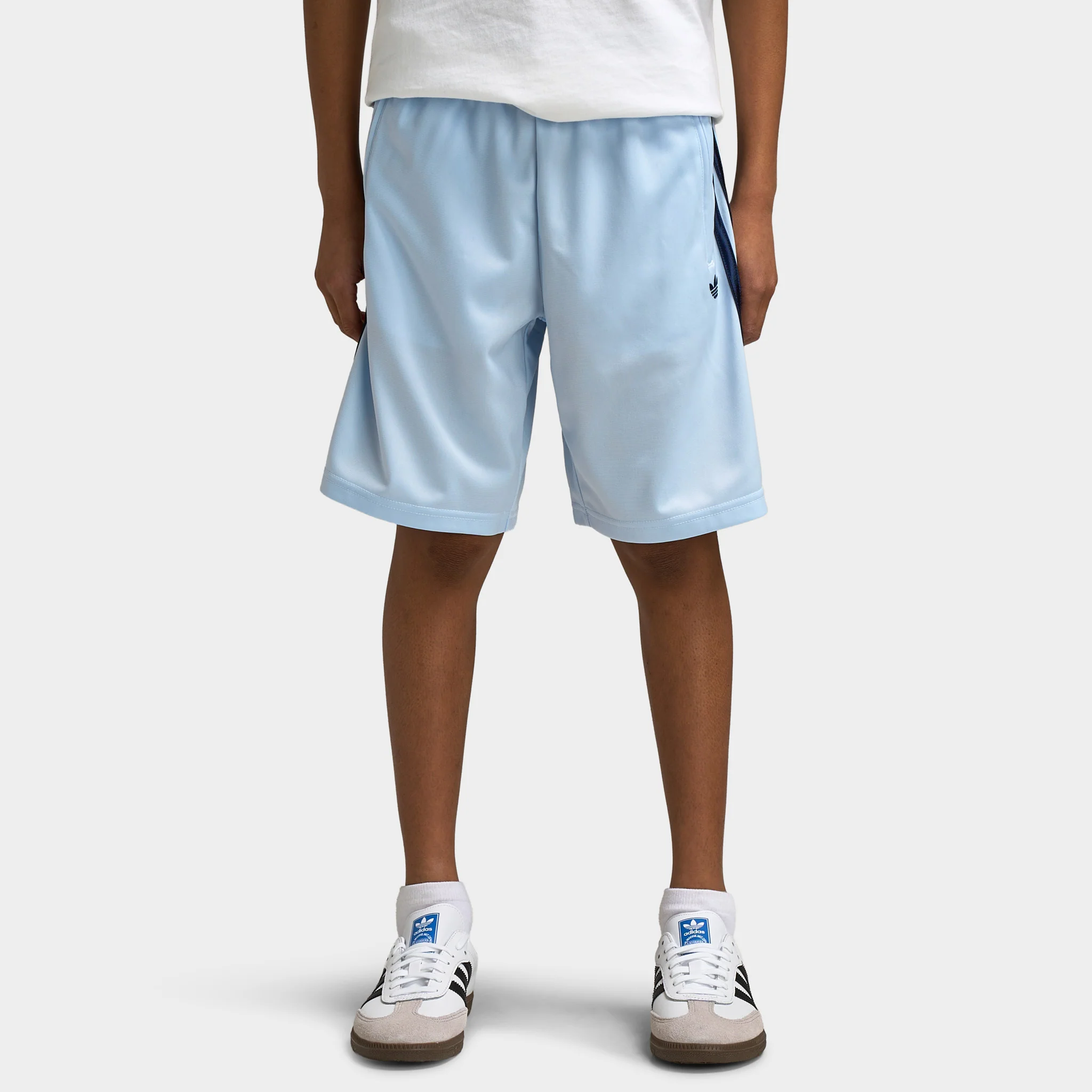 adidas Juniors' Firebird Shorts / Crystal Sky