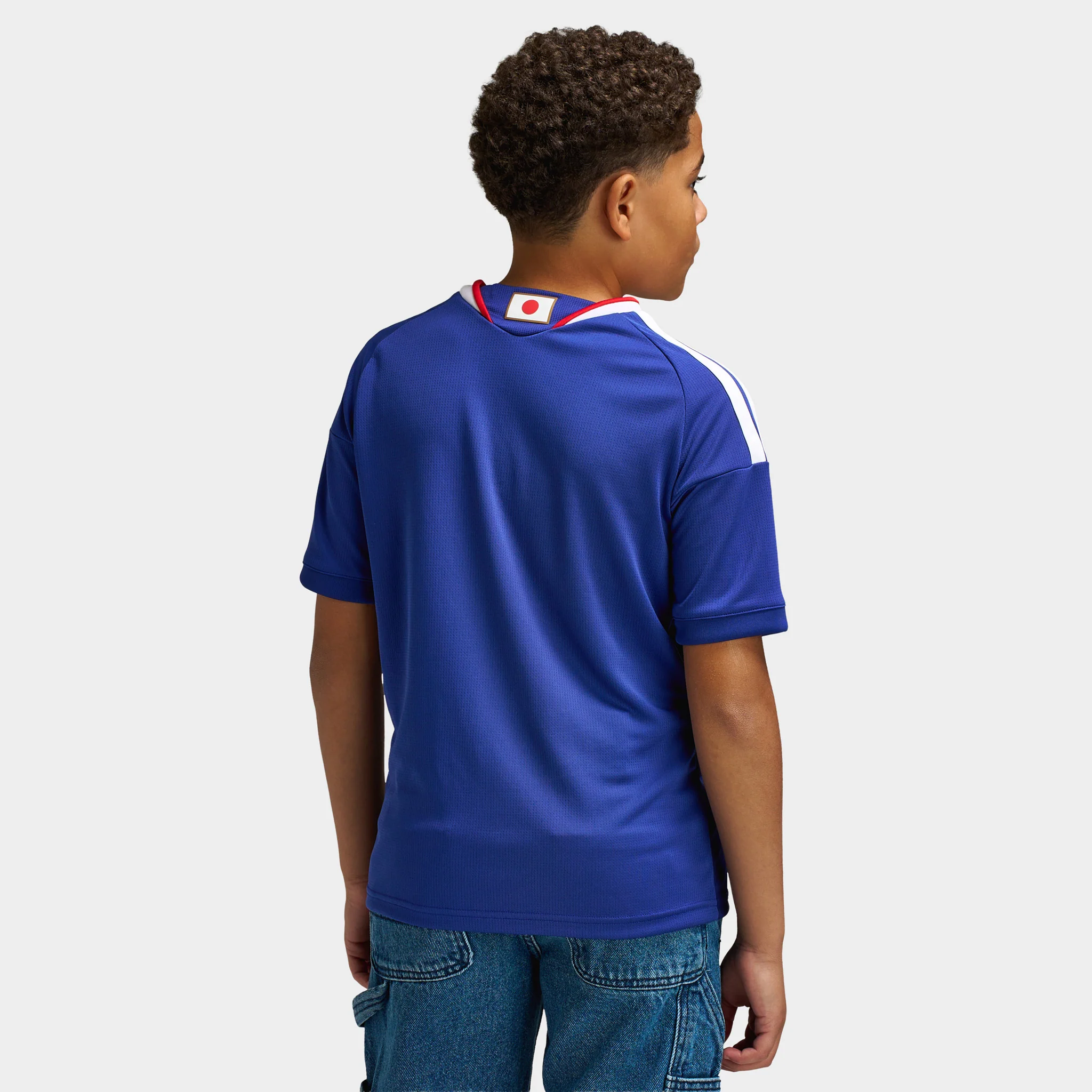 adidas Juniors' Japan Replica Home Jersey / Navy Blue - Image 2