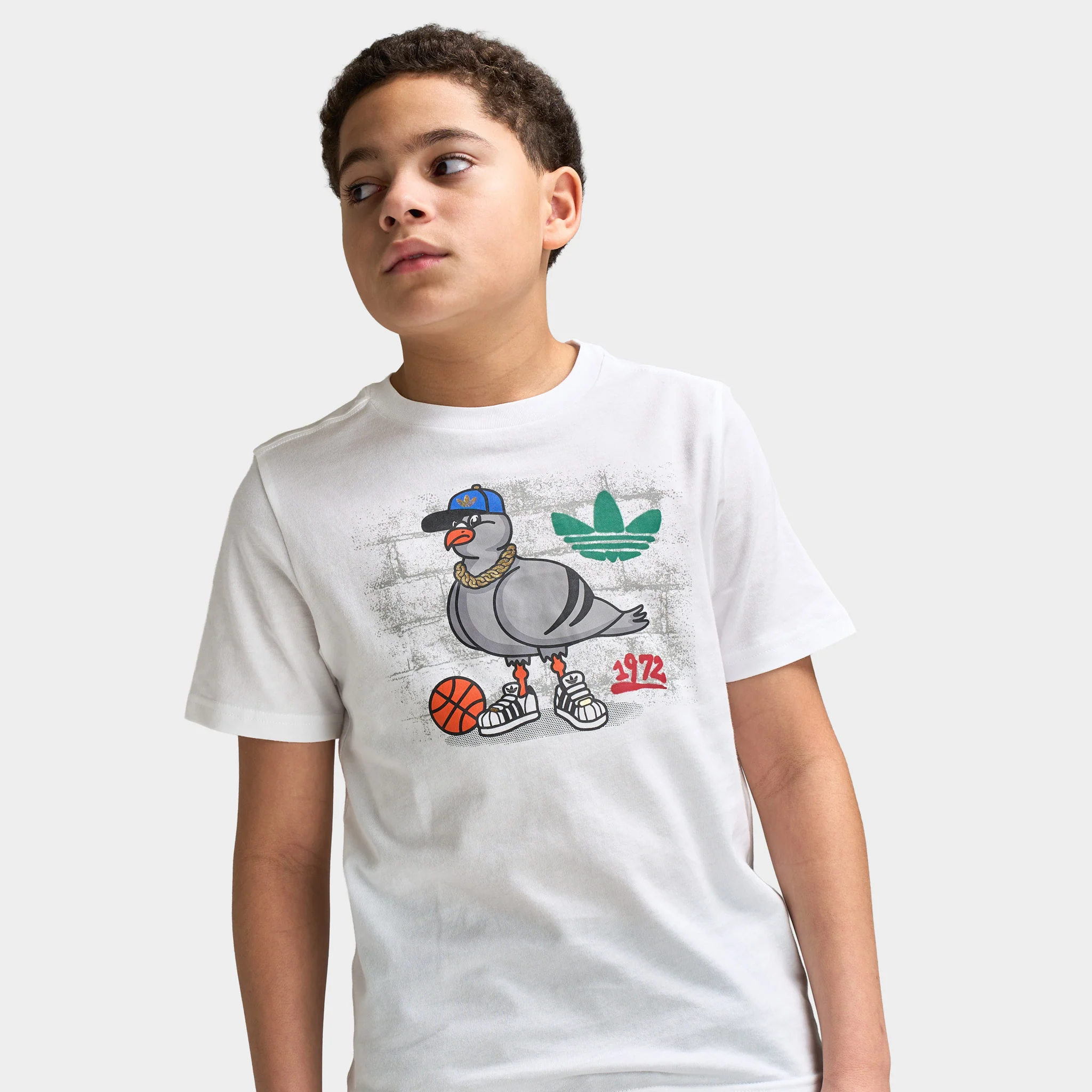 adidas Juniors' Sport Tee / White - Image 2