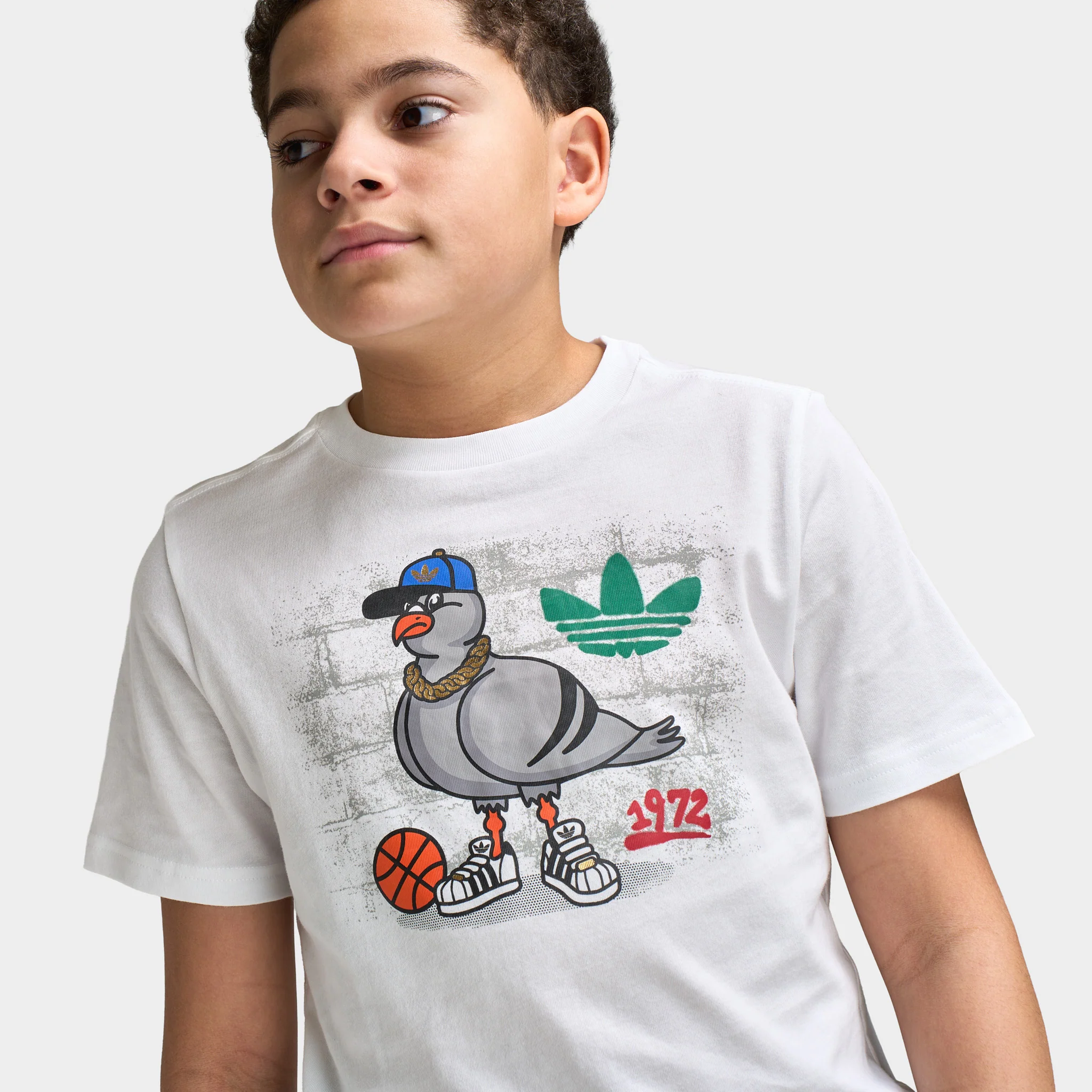 adidas Juniors' Sport Tee / White - Image 3