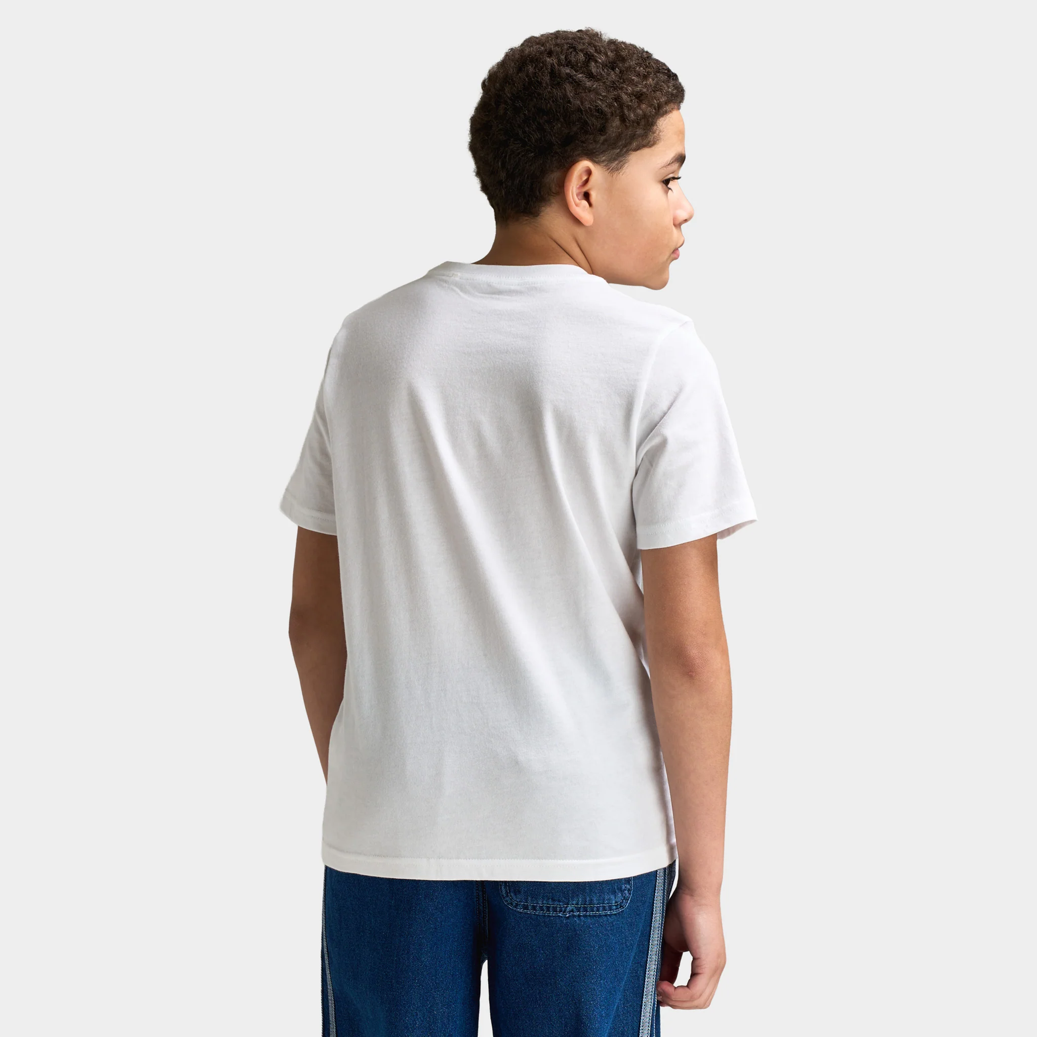 adidas Juniors' Sport Tee / White - Image 4