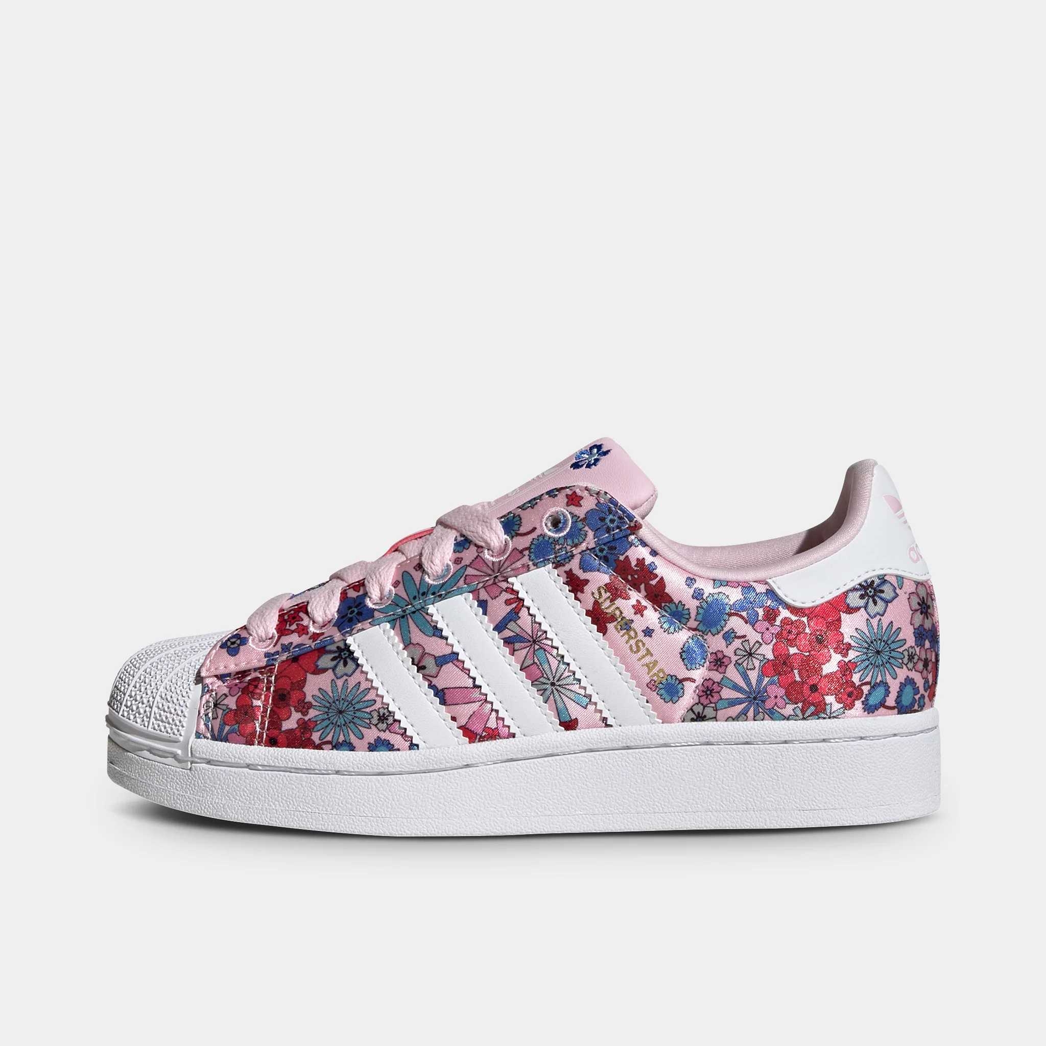adidas Juniors' Superstar 2 Clear Pink / White - Light Pink