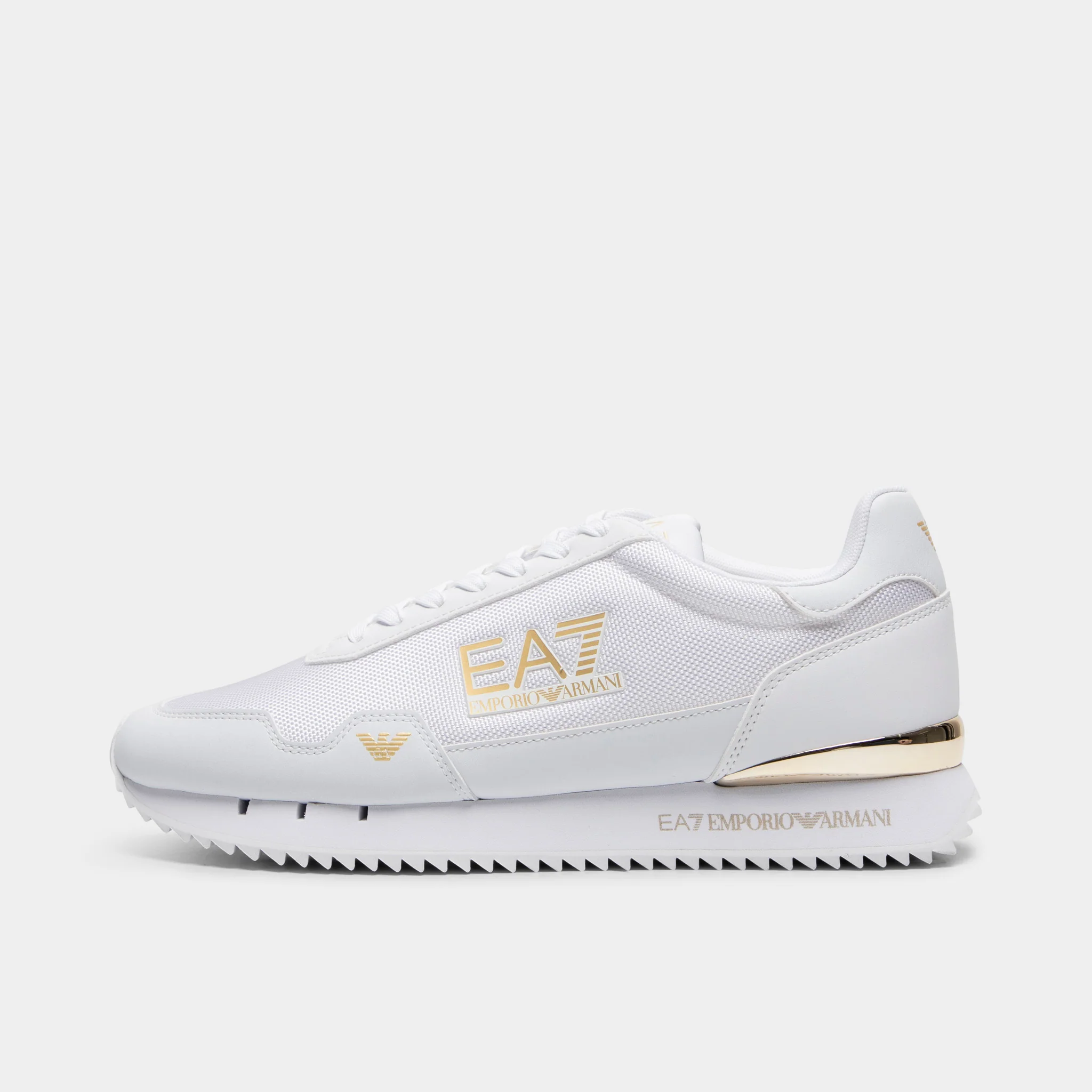 EA7 Black & White Vintage White / Gold