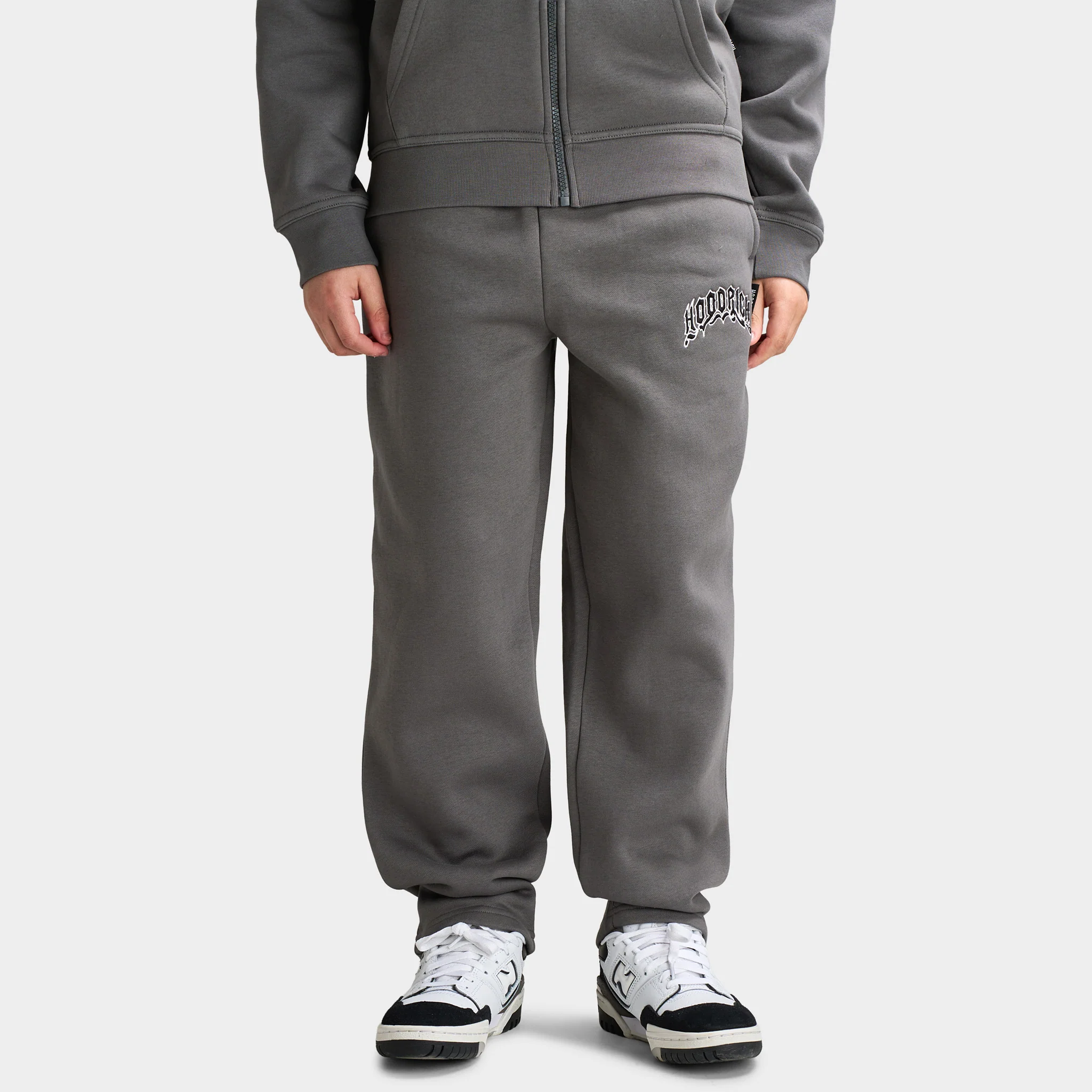 Hoodrich Juniors' Ritual Regular Open Hem Jogger Smoke Lava / White - Black