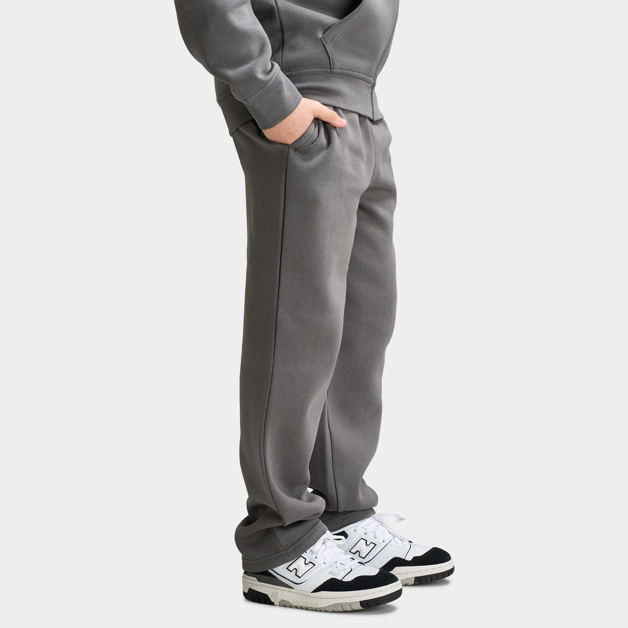 Hoodrich Juniors' Ritual Regular Open Hem Jogger Smoke Lava / White - Black - Image 3