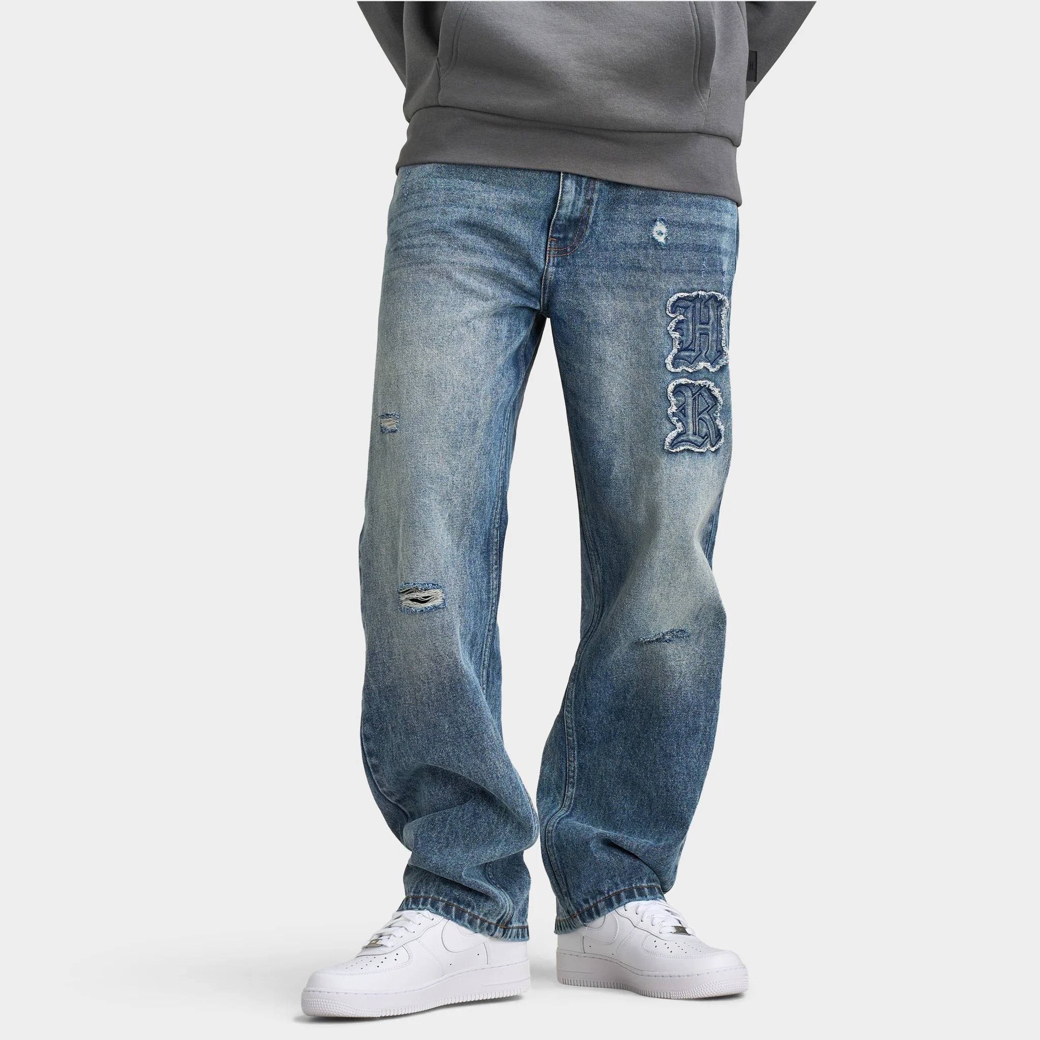 Hoodrich Virtux AOP Denim Jean / Washed Blue
