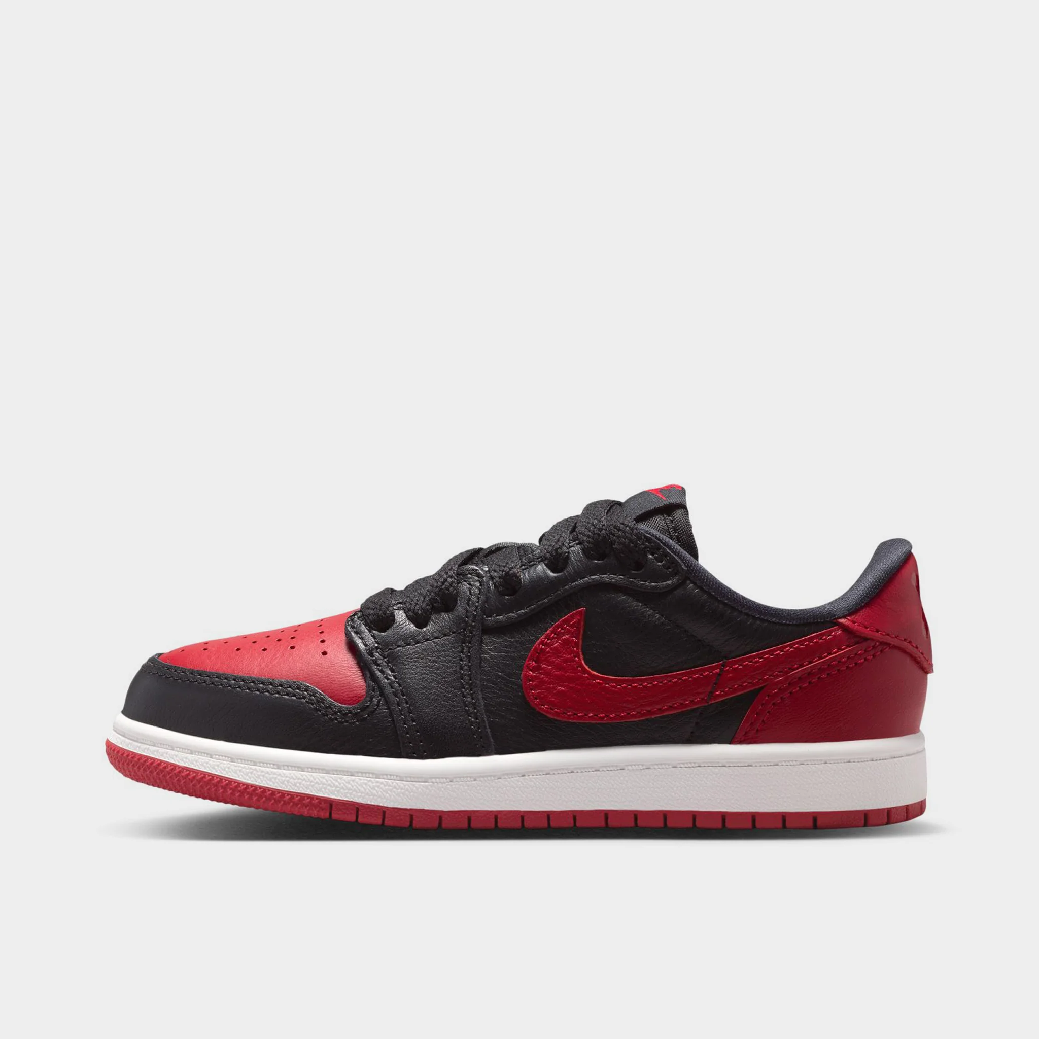 Jordan 1 Low OG Retro PS Black / Black - Varsity Red