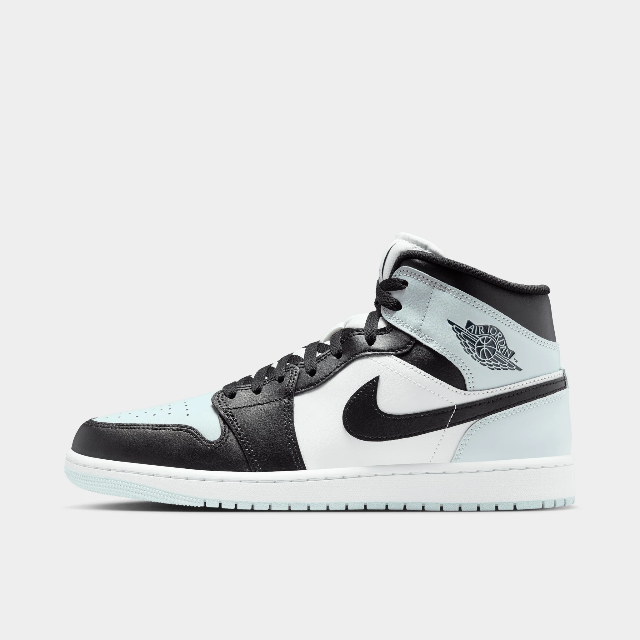 Jordan 1 Mid Black / Squadron Blue