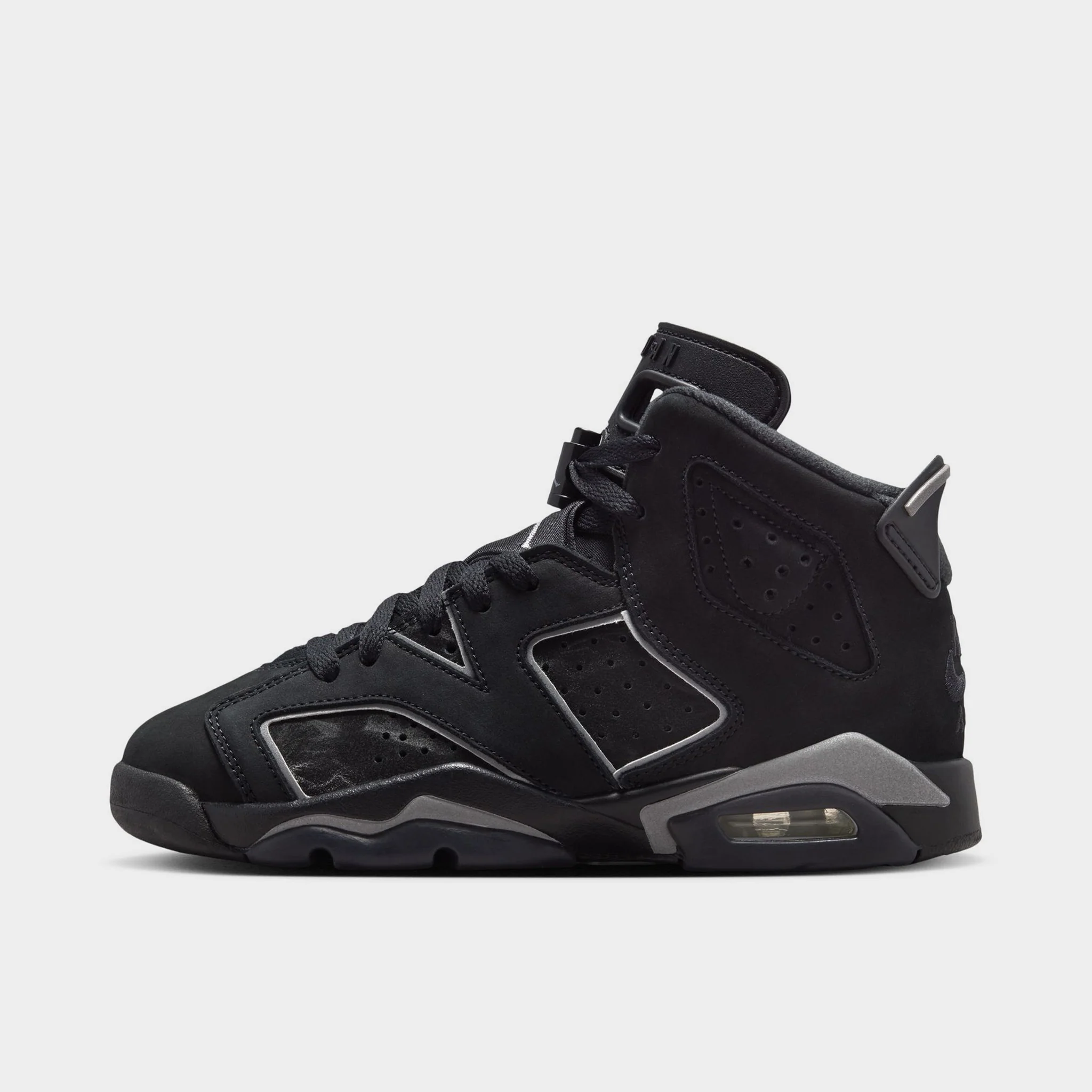 Jordan 6 Retro GS Black / Multi-Color - Multi-Color