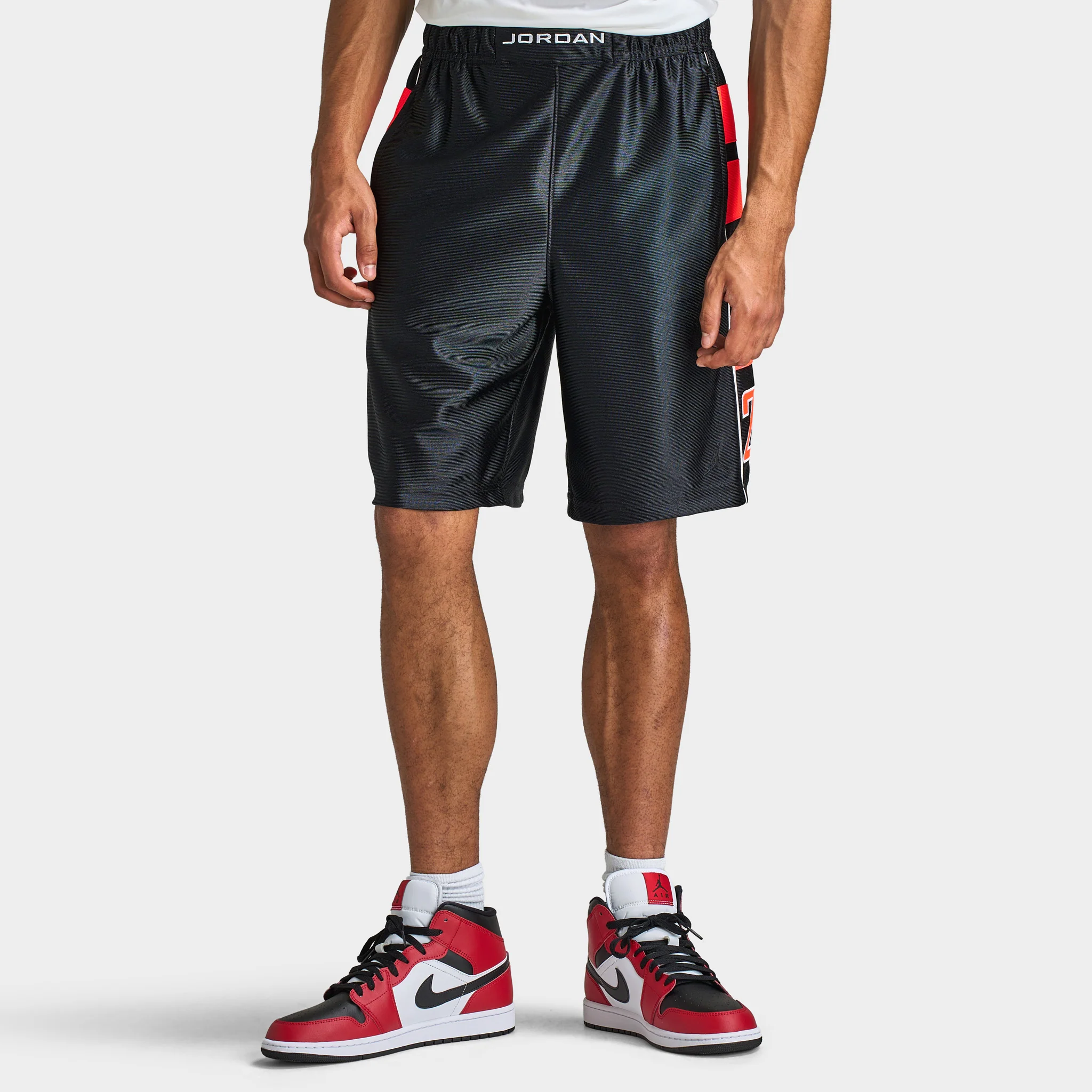 Jordan Brooklyn Cat Scratch Shorts / Black