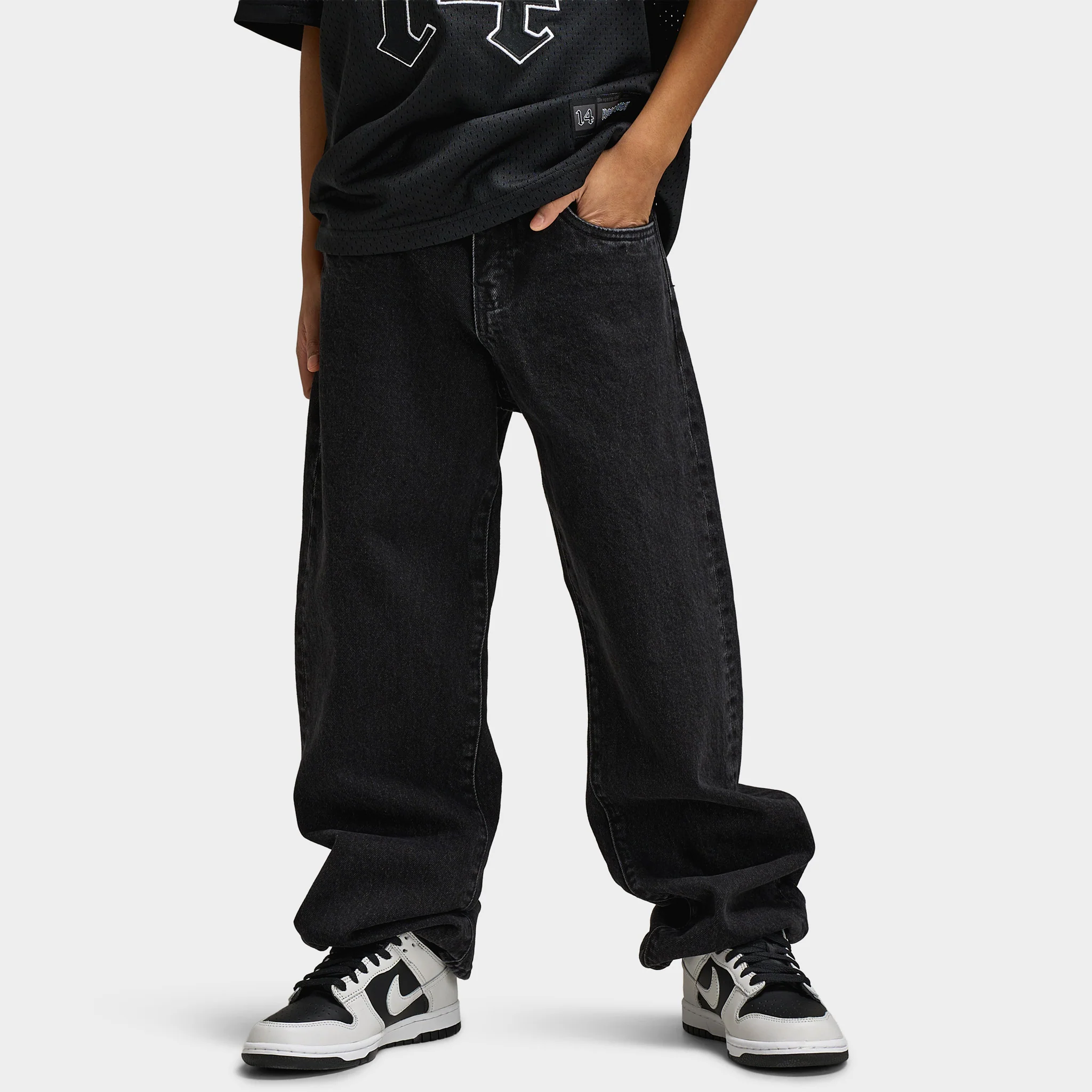 Jordan Craig Juniors' Loose Fit Embroidery Patch / Black