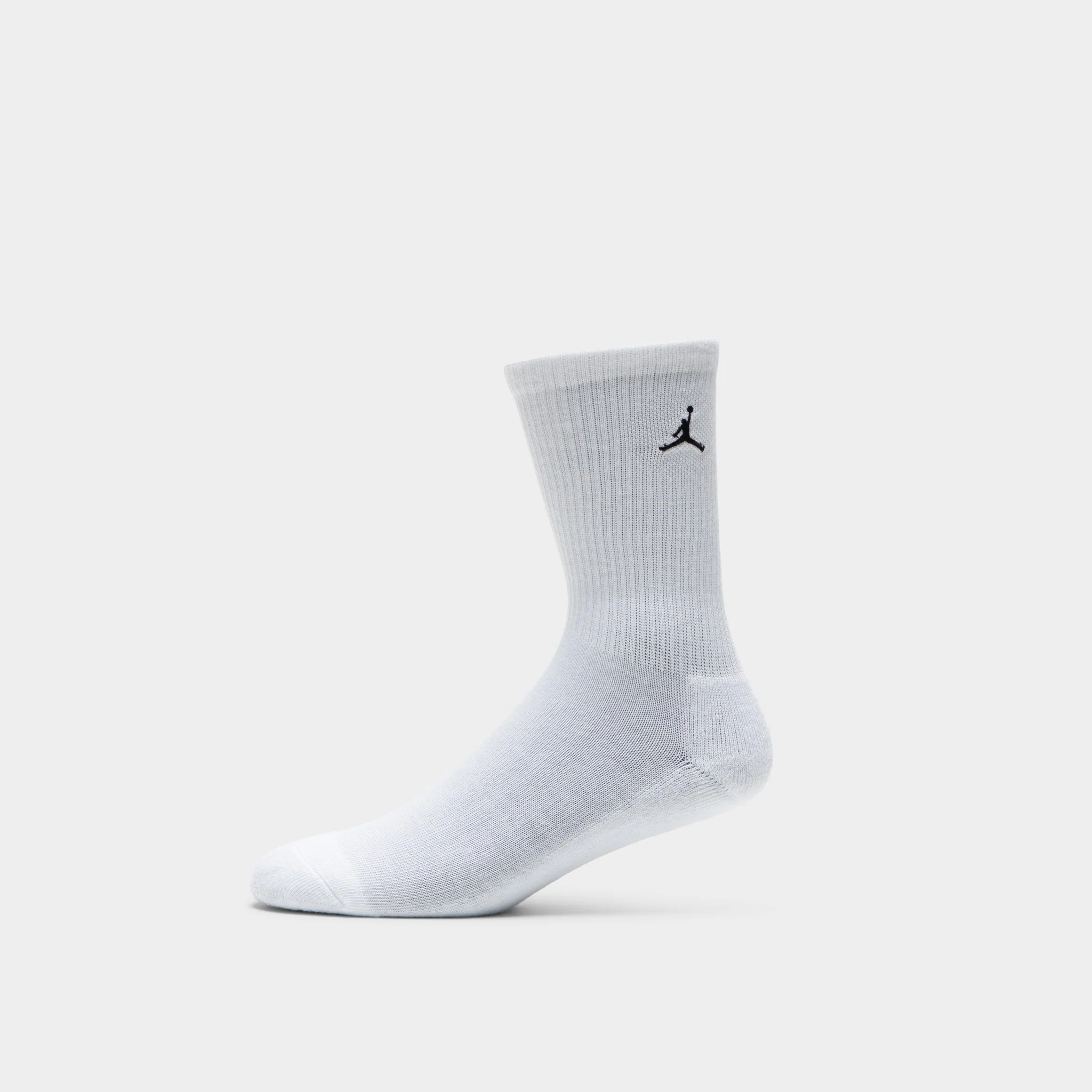 Jordan Children's Everyday Ankle Socks (6 PK) /  White