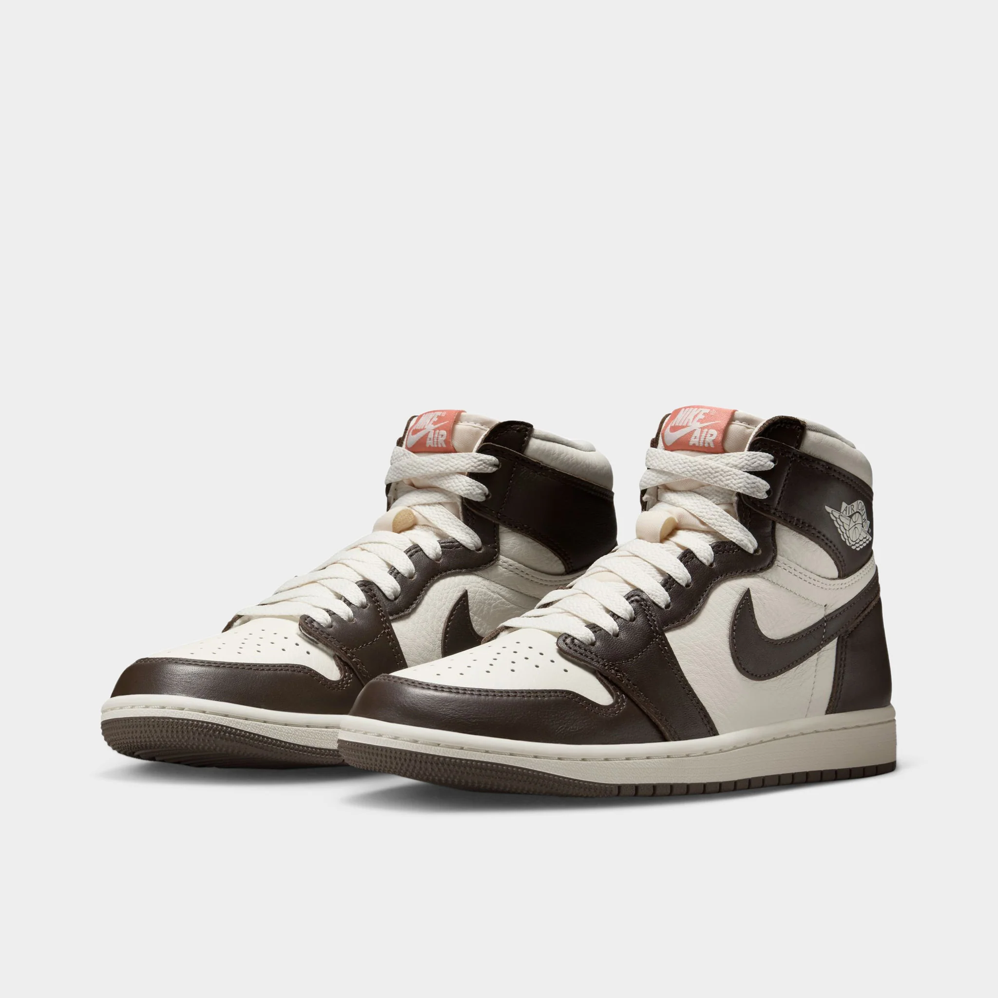 Jordan Women's 1 Retro High OG Baroque Brown / Sail - Light Madder Root - Image 2