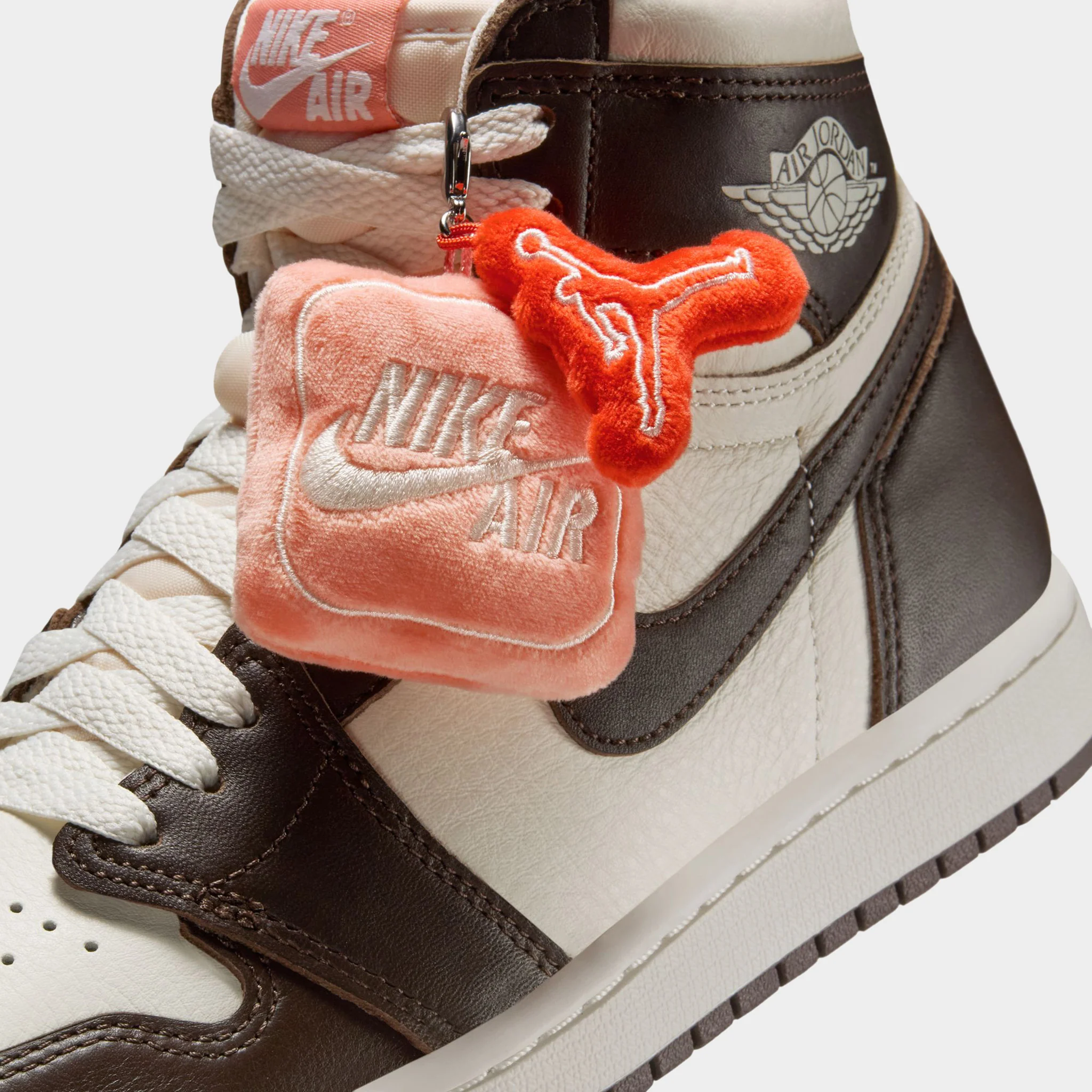 Jordan Women's 1 Retro High OG Baroque Brown / Sail - Light Madder Root - Image 3
