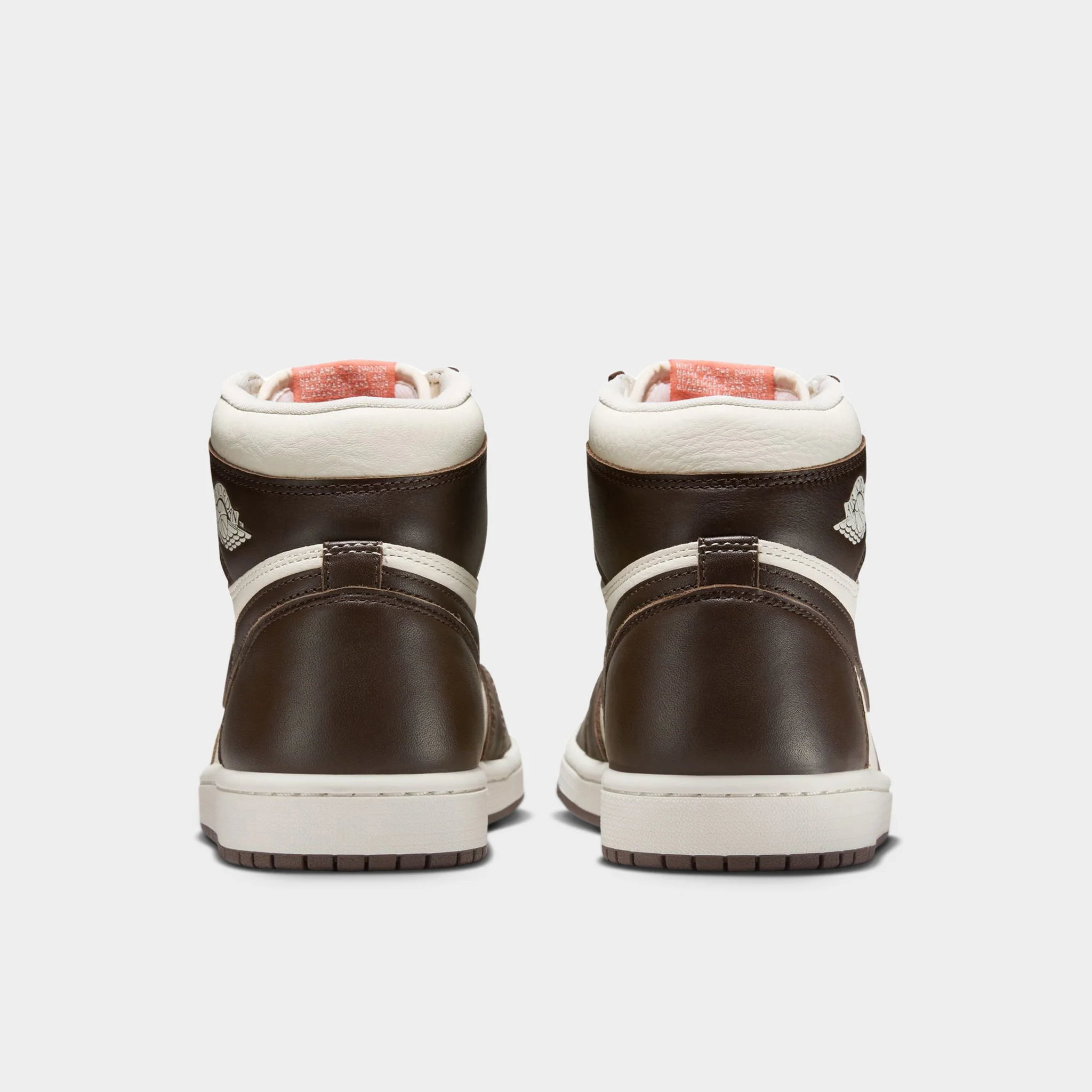 Jordan Women's 1 Retro High OG Baroque Brown / Sail - Light Madder Root - Image 4