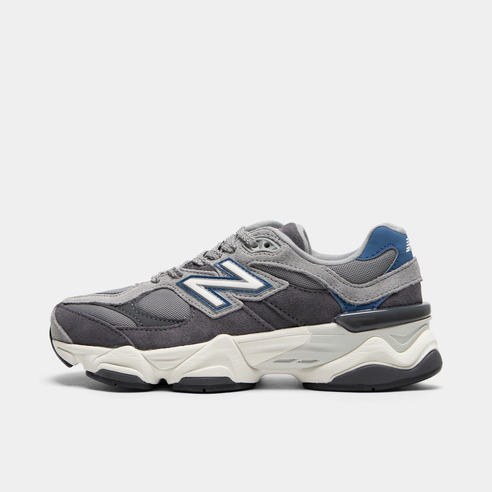 New Balance Juniors' 9060 Slate Grey / Magnet - Magic Blue