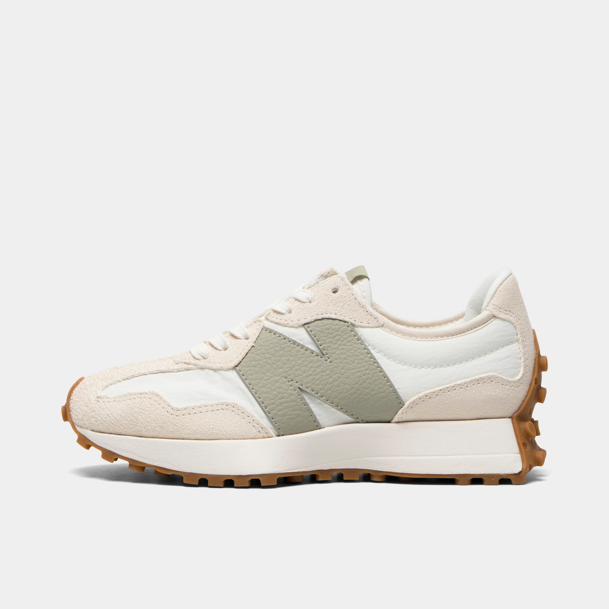 New Balance Women's 327 Linen / Sea Salt Olive