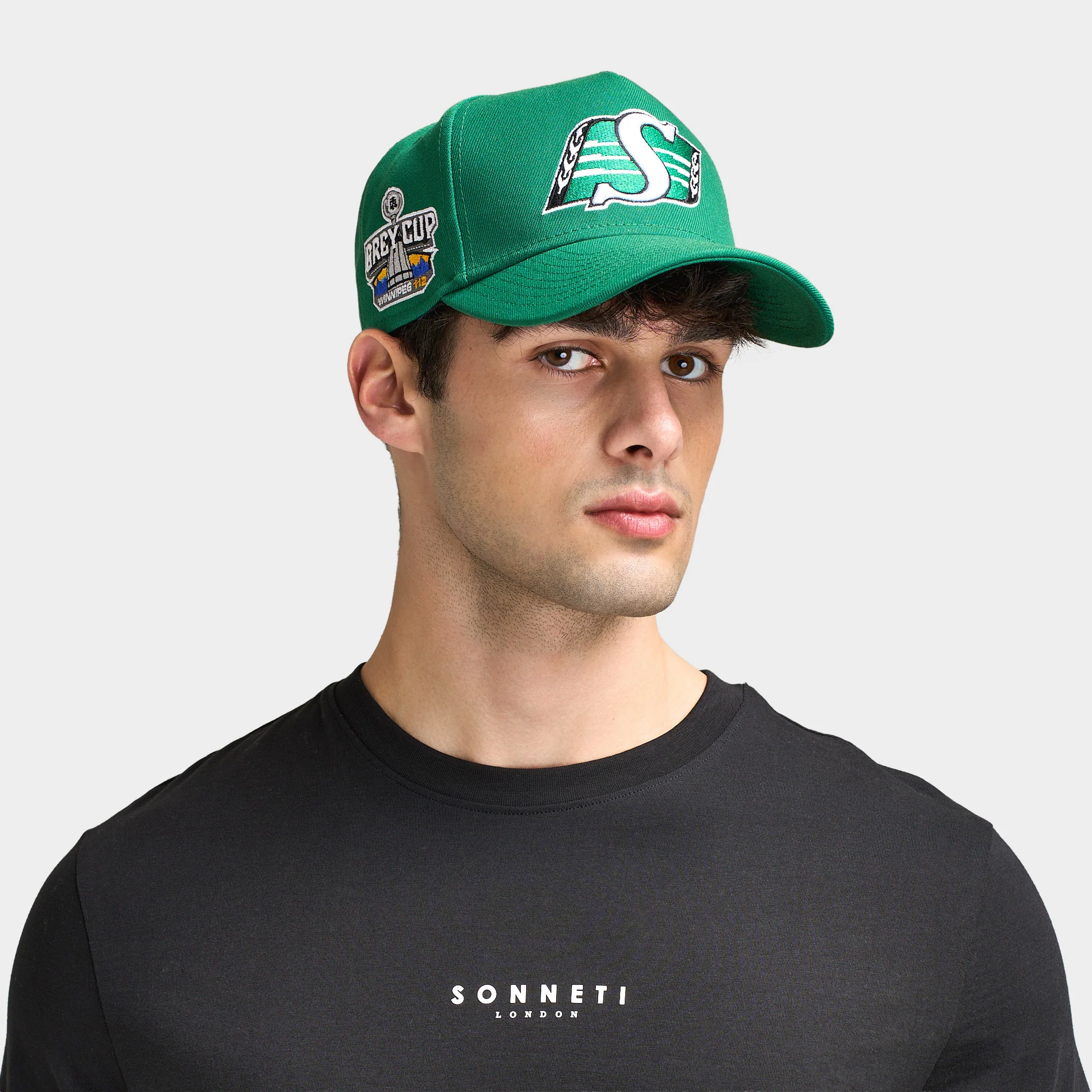 New Era Saskatchewan Roughriders  9FORTY A-Frame / Kelly Green