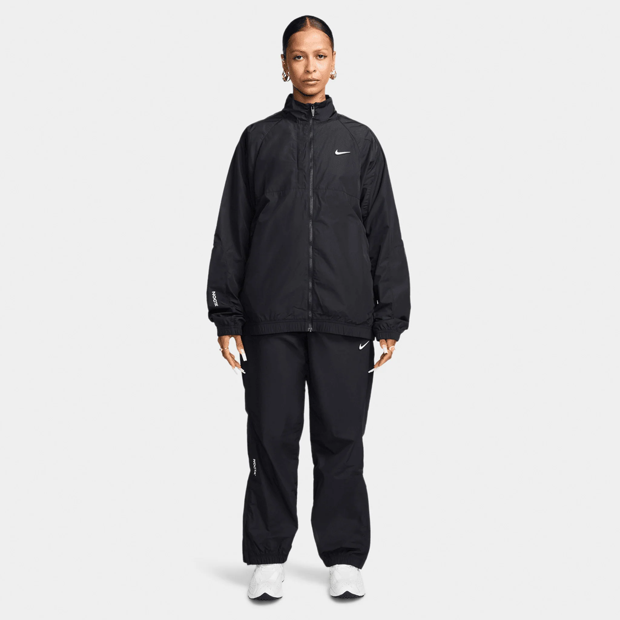 Nike Nocta NRG Cardinal Woven Track Jacket Black / White - Image 14