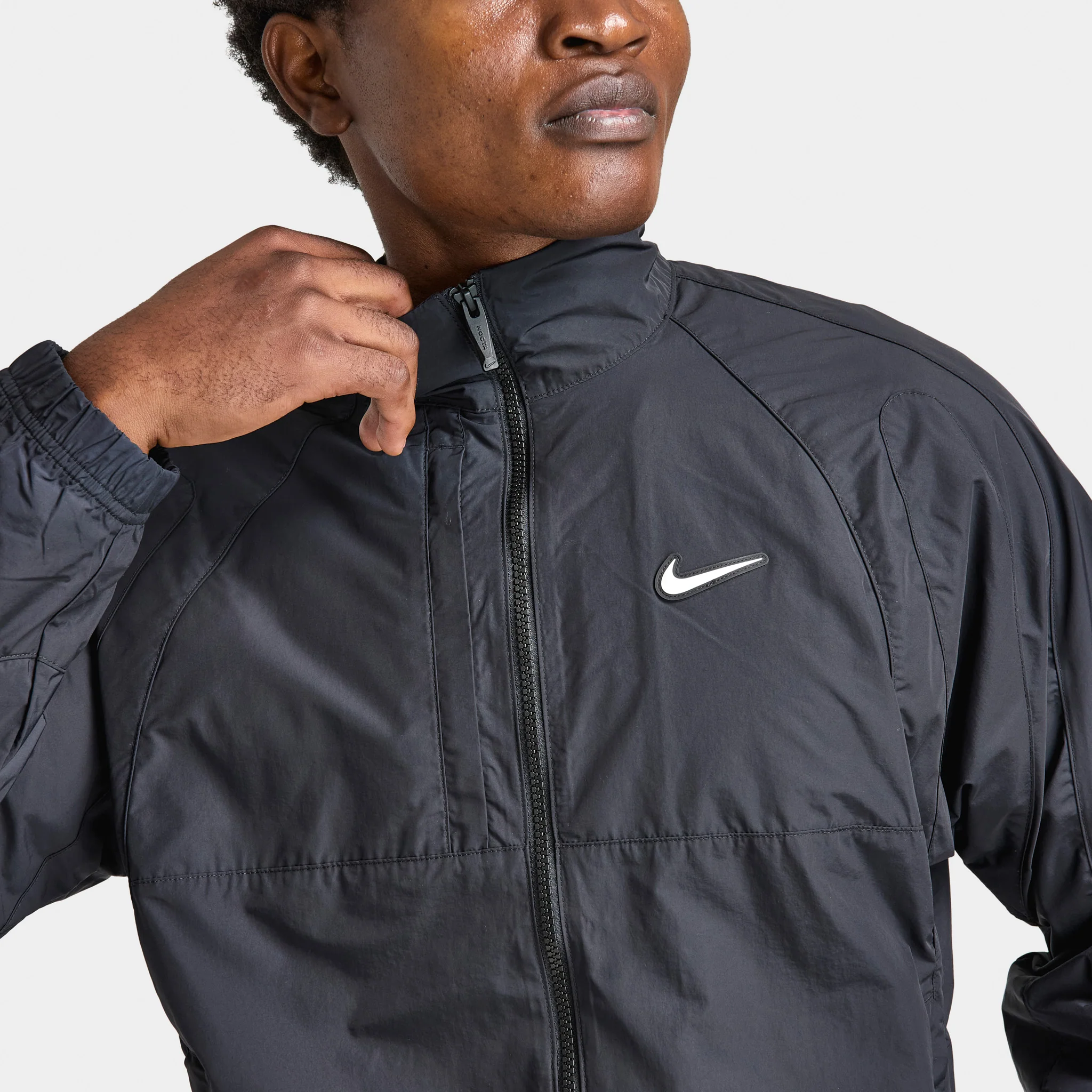 Nike Nocta NRG Cardinal Woven Track Jacket Black / White - Image 4