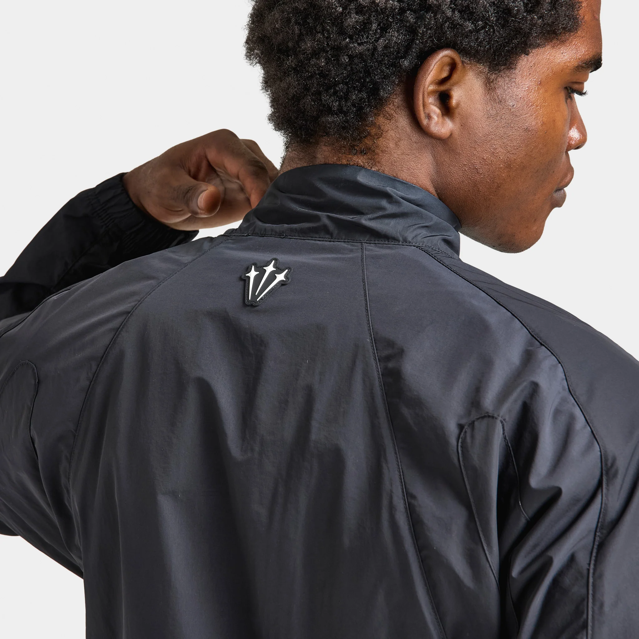 Nike Nocta NRG Cardinal Woven Track Jacket Black / White - Image 5