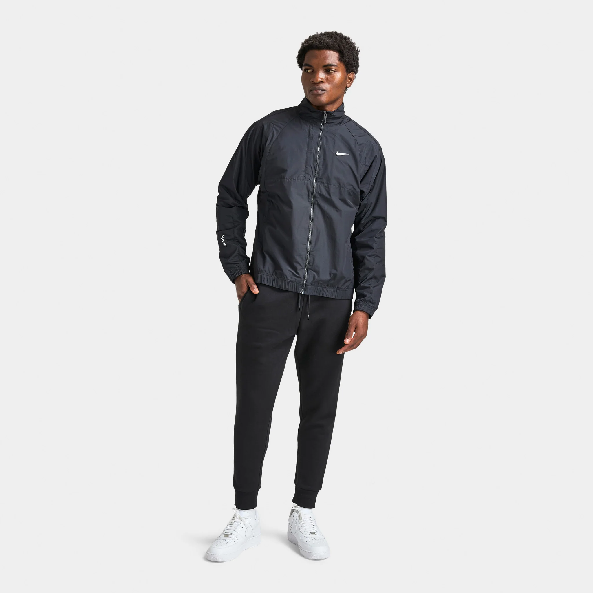Nike Nocta NRG Cardinal Woven Track Jacket Black / White - Image 7