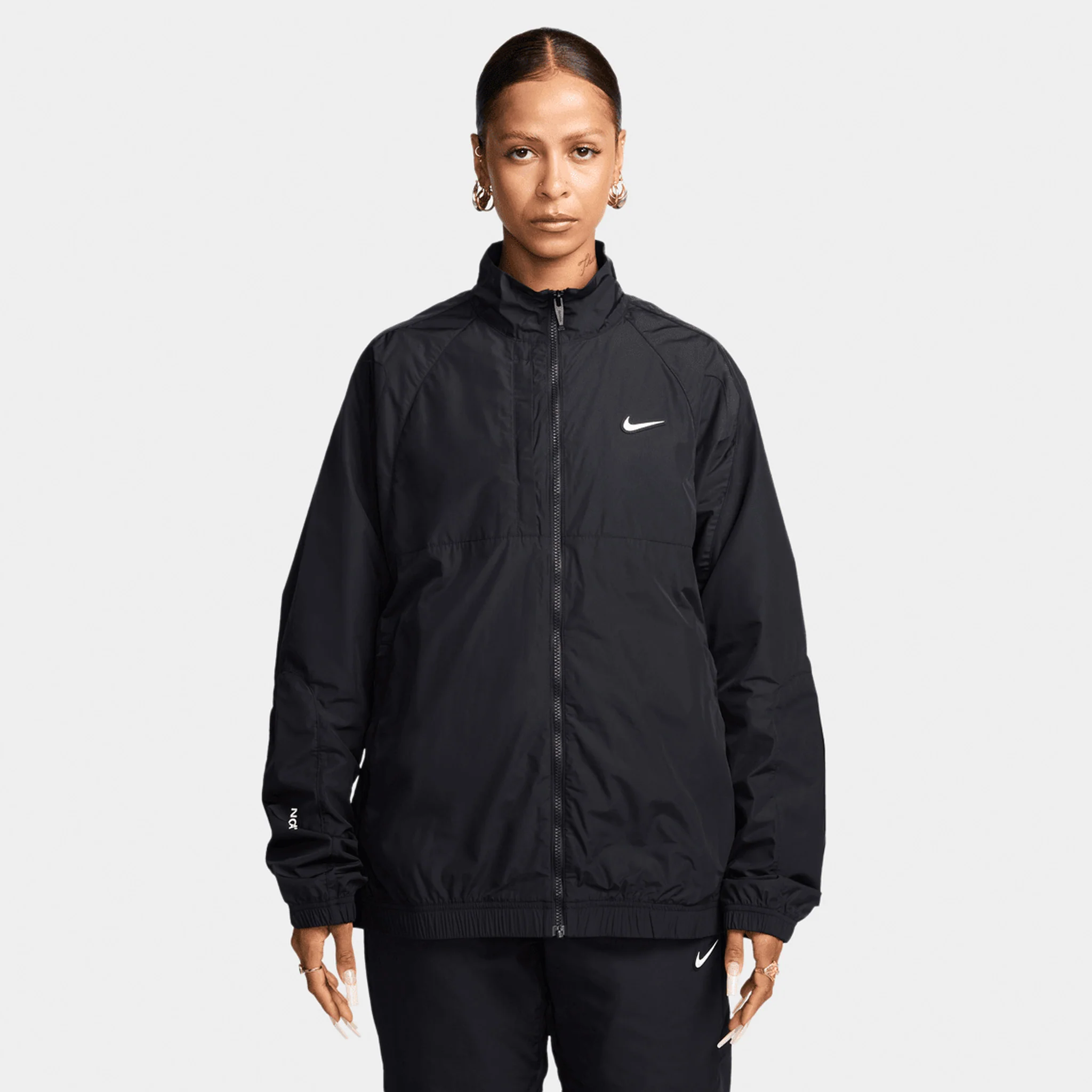 Nike Nocta NRG Cardinal Woven Track Jacket Black / White - Image 8