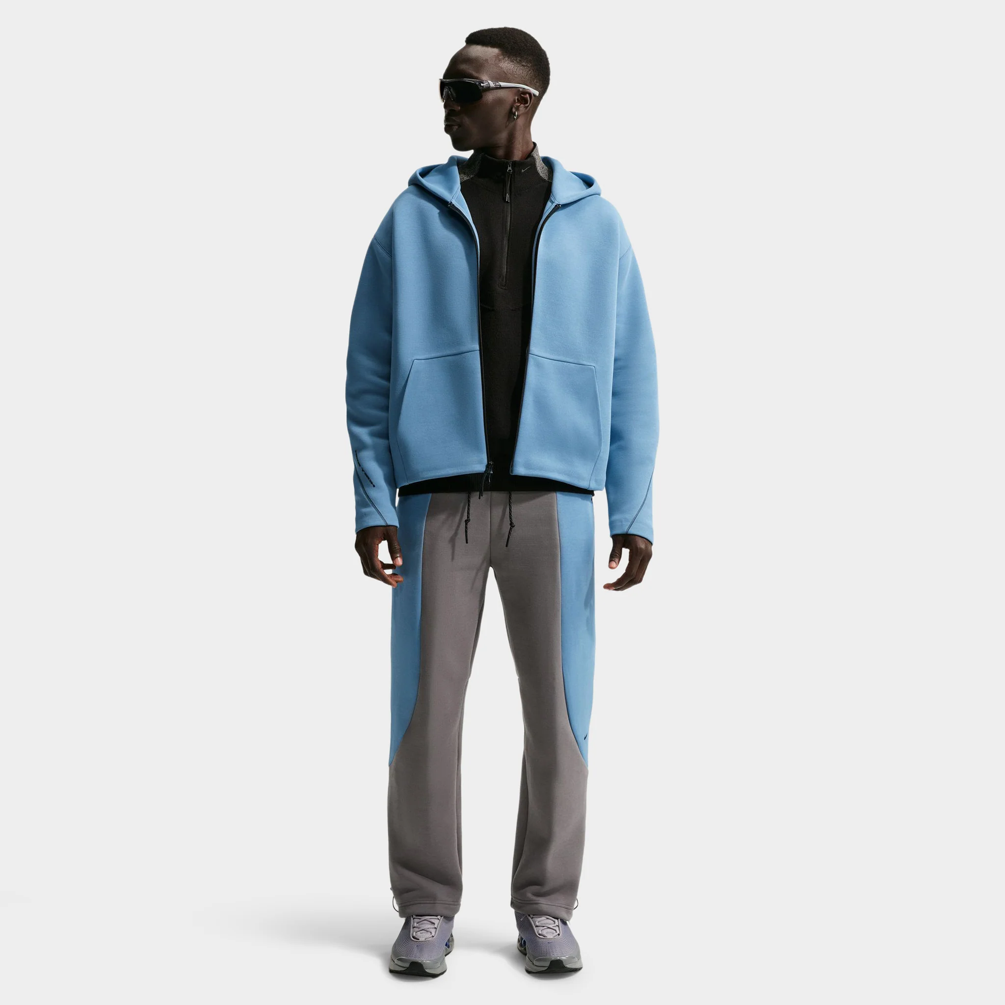 Nike Tech Fleece Hoodie / Work Blue