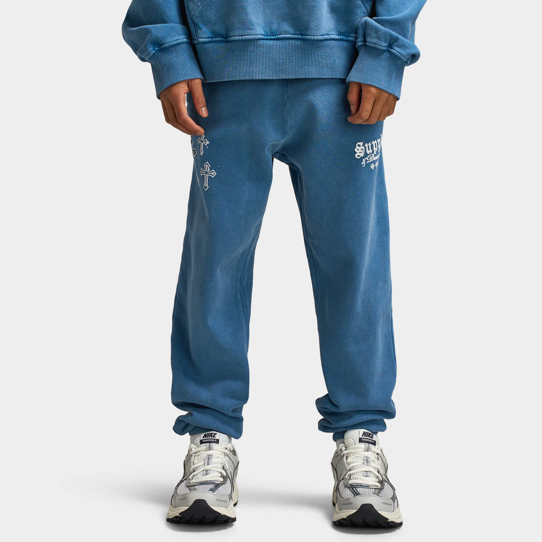 Supply & Demand Juniors' Orthodox Pants / Copen Blue