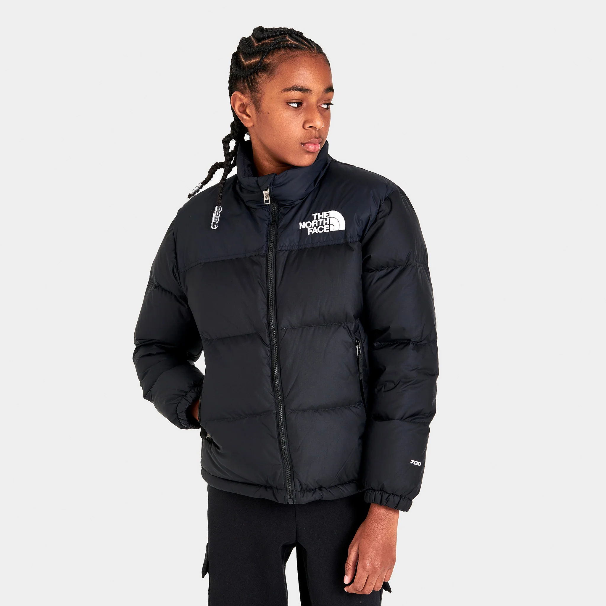 The North Face Juniors' Teen 1996 Retro Nuptse Jacket / Black