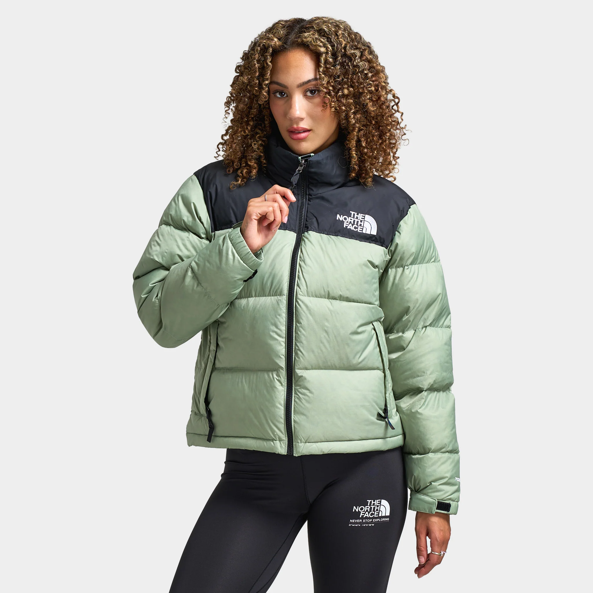The North Face Women's 1996 Retro Nuptse Jacket / Slate Moss