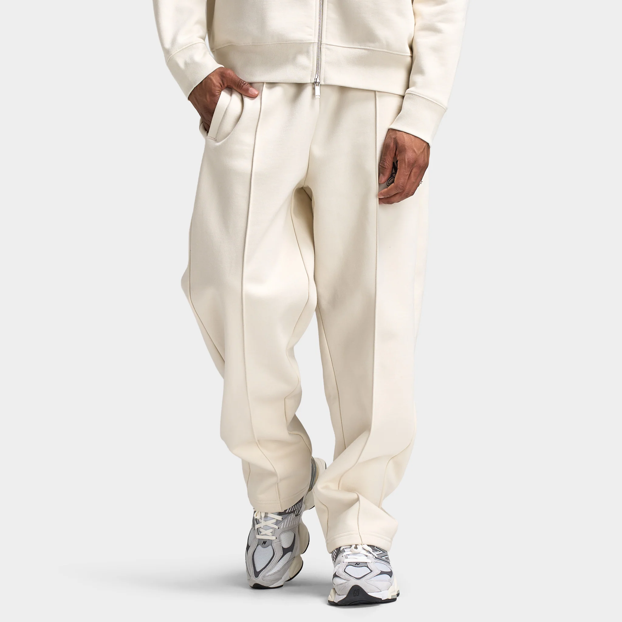 Unlike Humans Men's Motor Jogger Pants / Light Gray